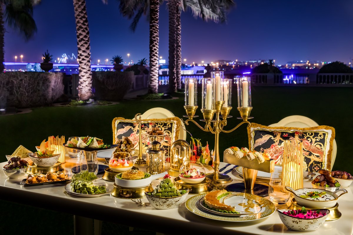 Savour a variety of Iftar and Suhoor experiences throughout the holy month with our culinary stations for a memorable celebration while #LivingPalazzoVersace.

#RamadanatVersace #Versace #luxury #hotel #visitdubai #Ramadan #RamadanKareem