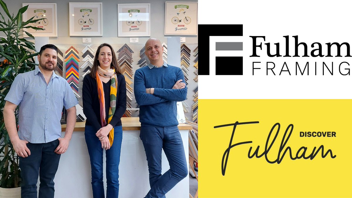 DiscoverFulham's tweet photo. Need a local expert framing company? Visit the Fulham Framing team #fulhamroad #discoverfulham @fulhamframing  #bespokeframing  #windowmount #canvaspaintings #canvasstretching #photography #prints #posters #keepsakes #fabricmounts  #lilleroad #northendroad #londonframing https://t.co/N7VhPbbofm