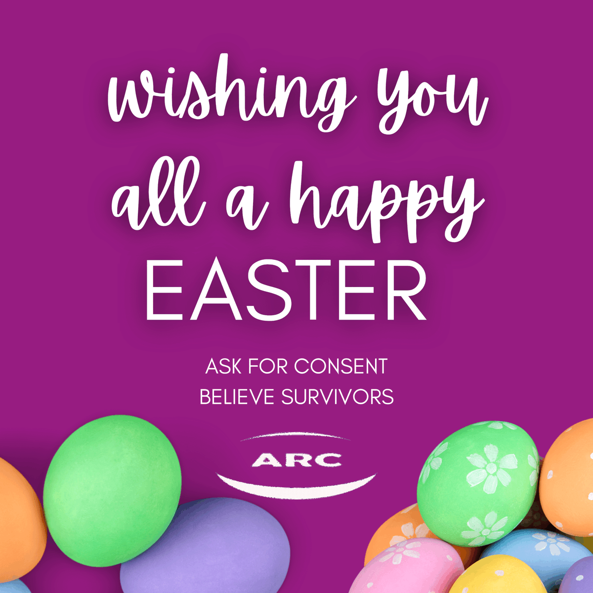 AdultRapeClinic's tweet photo. Wishing you all a happy and safe #Easter2022
Always remember to;
#AskforConsent
#BelieveSurvivors https://t.co/zNOPwk3JU1