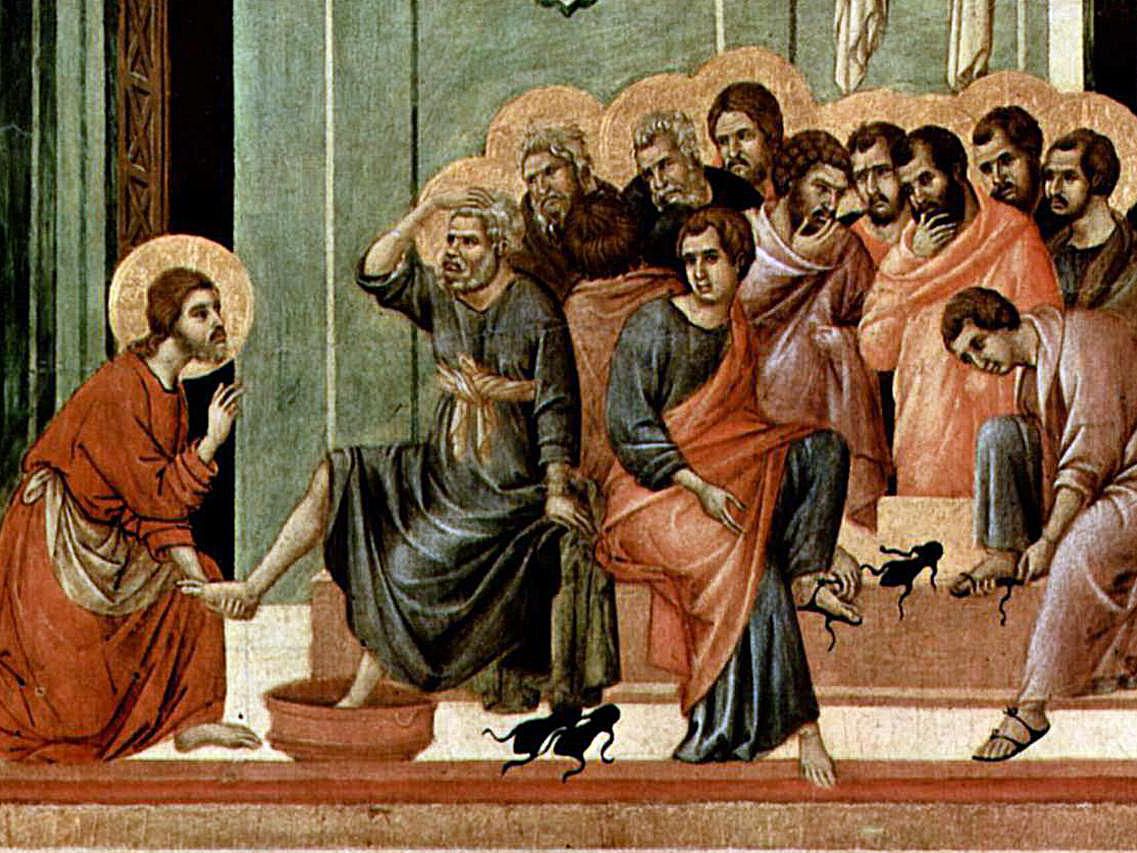 edealcala's tweet photo. "Nuestra salvación, Señor, es quererte y amarte; danos la abundancia de tus dones" (Oración de Laudes). #Jueves14 #SemanaSanta #triduopascual #EvangelioDelDia #CenaPascual #Cenaculo #Lavatoriodepies #panyvino #Eucaristia #sacramentumcaritatis #amaosunosaotros #caritas #santamisa https://t.co/NRUroSP8zK