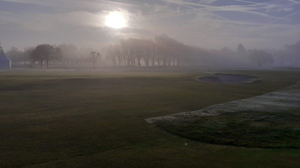 ormskirkgc's tweet photo. The early morning mist disappearing to reveal the course which everyone is looking forward to playing over Easter. Generally agreed in outstanding condition. Thank you @GcOrmskirk https://t.co/7CWbUv2eOS