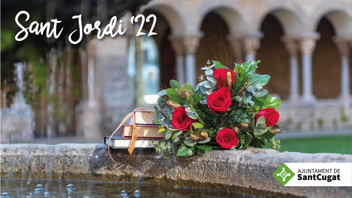 ajsantcugat's tweet photo. 🐲🌹📚 Ja tenim Sant Jordi a tocar! 🙌

🫴 Us presentem una programació amb més 30 activitats per a tots els gustos i per a totes les edats ✍️ https://t.co/xKFVwvMtJN

☀️ Del 19 al 30 d'abril ☀️

👉 Dissabte 23/04 #SantCugat tindrà 84 parades de 📚 i 🌹🌹 a places i carrers 😊 https://t.co/kHsNmeuQbK