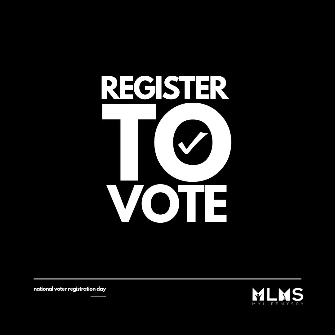 mylifemysay's tweet photo. 🚨 DEADLINE DAY 🚨

Today is National Voter Registration Day - #NVRD 🗳️

That means that if you don't #RegisterToVote by today, you WON'T get a chance to vote at the May elections. 

Don't be late to the party ⏰

TAKE CONTROL NOW: https://t.co/388PCNVC9A https://t.co/loPXaSOVKN