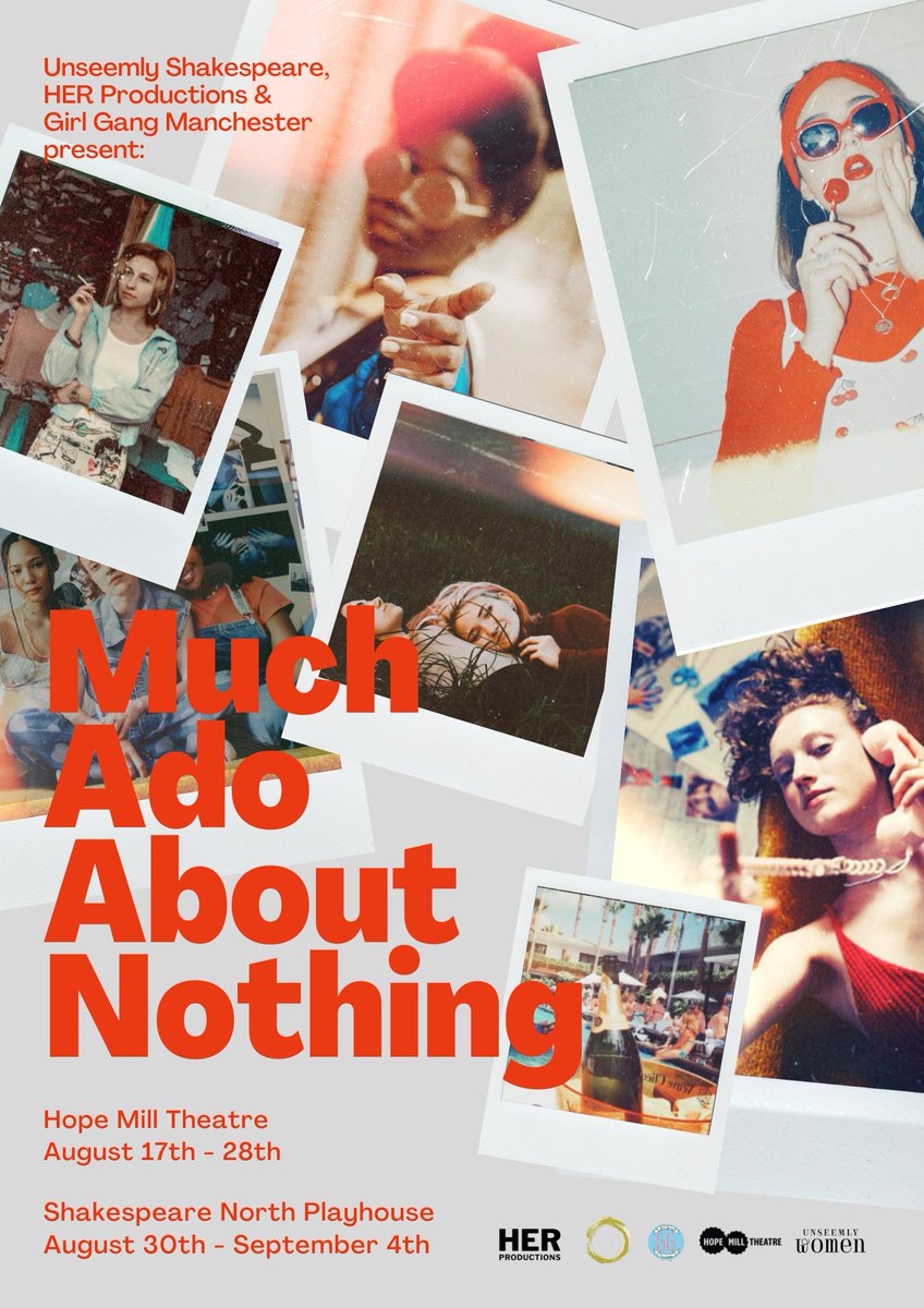 Unseemly Women (@unseemlywomen) on Twitter photo "Let me be that I am and seek not to alter me."
HER Productions, Girl Gang Manchester & Unseemly Women return with our annual #UnseemlyShakespeare.
Much Ado About Nothing ๐
Aug 17 - 28 @hopemilltheatr1
Aug 30 - Sep 4 <a href="/ShakespeareNP/">Shakespeare North Playhouse</a> "Let me be that I am and seek not to alter me."
HER Productions, Girl Gang Manchester & Unseemly Women return with our annual #UnseemlyShakespeare.
Much Ado About Nothing ๐
Aug 17 - 28 @hopemilltheatr1
Aug 30 - Sep 4 <a href="/ShakespeareNP/">Shakespeare North Playhouse</a>