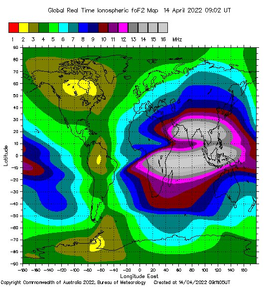 Global Optimum NVIS Frequency Map Based Upon Hourly Ionosphere Soundings via https://t.co/6WcAAthKdo #hamradio https://t.co/yvc30DDDt9