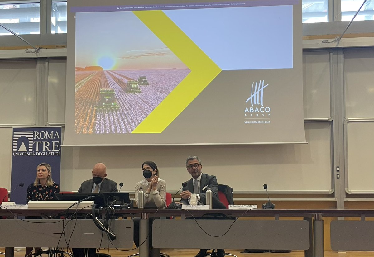 Al via Roma Tre incontra le Aziende, iniziativa dell’<a href="/UnivRoma3/">Università Roma Tre</a> per avvicinare gli studenti al mondo dell’impresa. 

Grazie ai Professori <a href="/SilviaCiucciov1/">Silvia Ciucciovino</a>, <a href="/pietrobelliC/">carlo pietrobelli</a> e Julia Mortera per l’opportunità di incontrare giovani appassionati e interessati al mondo dell’innovazione.