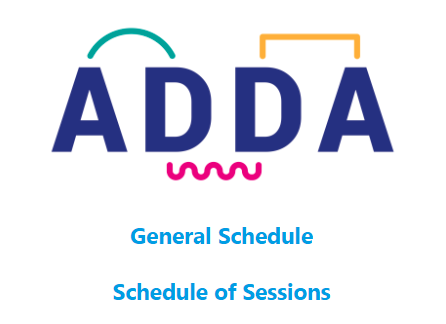 adda3_2022's tweet photo. The #ADDA3 program is now available online! Which sessions pique your interest? View the schedule here: https://t.co/Wi055bQAxX #conference #discourseanalysis https://t.co/DBx50qKuqg
