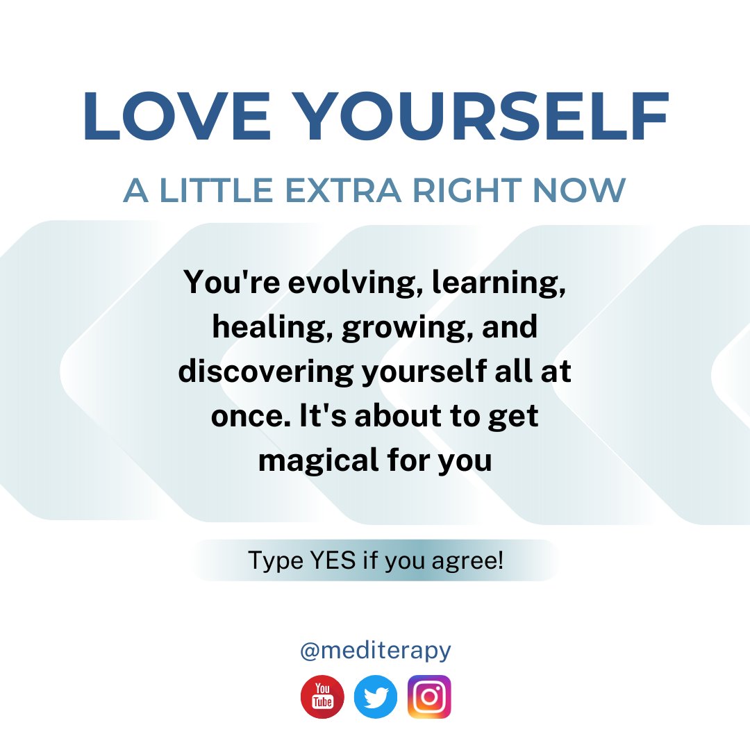 mediterapy's tweet photo. TAP '❤' if you feel this!🔆🌿
.
.
Also Watch: https://t.co/Iklx2H4o6l
.
.
#mediterapy
#mentalhealthblog #innergrowth #mindfulnessquotes #mentalhealthawarness #selfcareisntselfish #anxietysupport #anxietyawareness #anxietyattack #mentalhealthadvocate #selfcompassion
#Mentalhealth https://t.co/bv8fceGKD2