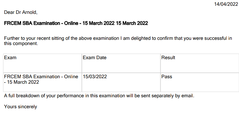 emeowgencydoc's tweet image. A pleasant #frcem surprise! 🤩🤩🥳🥳🤓🤓
Another small step closer to no more exams ever #3left #socloseyetsofar 😂