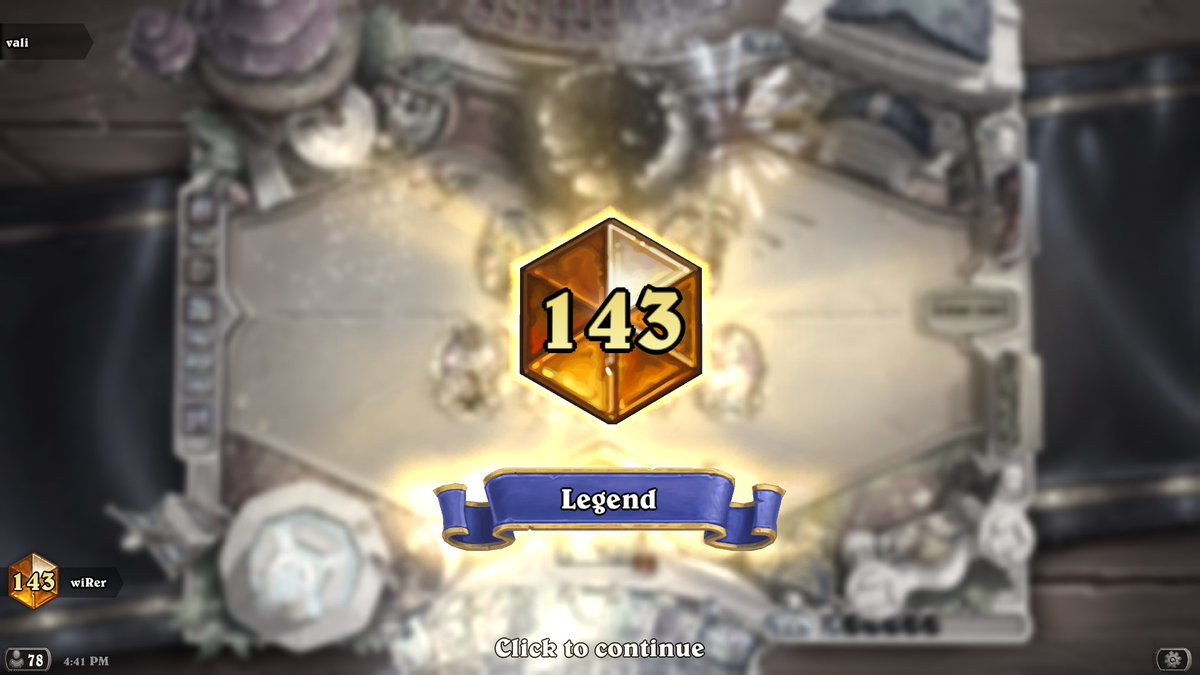 Tried out all the shaman stuff, and this deck was the most fun, so i got legend with it. Dredge + Farsight is pretty nice to fetch a bolner/brann or sth to go ham next turn. Beats druid just nomnom the Kaz.
Bio Shaman is viable too, just put far sight in the list.