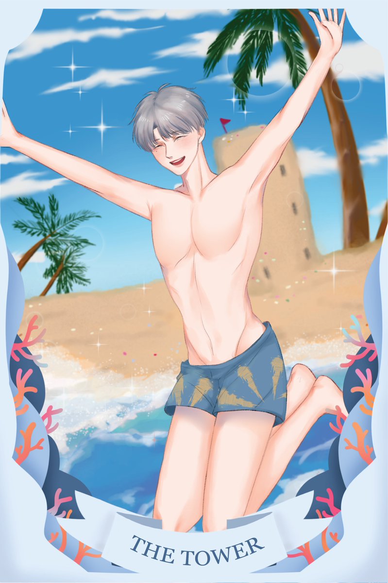Tula_Cku's tweet photo. #CKU_Summertarotcards
(แว๊บมาลงเด็กกระโดดน้ำค่า) https://t.co/xmCWkErJuU