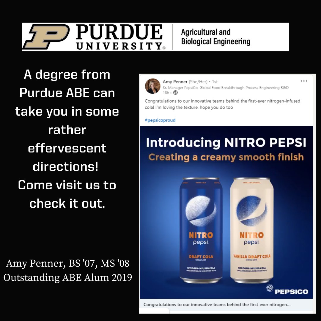 PurdueABE's tweet photo. @PurdueAg @PurdueEngineers @PurdueEEE @LifeAtPurdue @ABEGSA @PurdueABEAmbassadors https://t.co/QOvTJ2WMu8