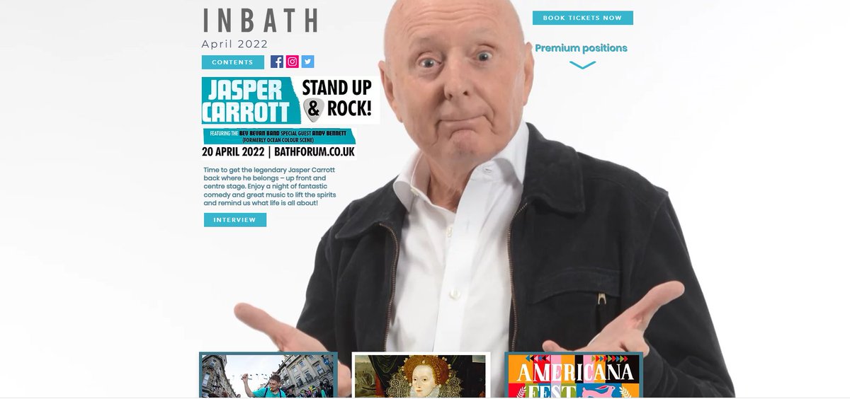 We're <a href="/InBath/">InBath</a> here👇and in Bath here 👉bathforum.co.uk on Wednesday. Not too late to grab a ticket and treat yourself to a good laugh this Easter inbath.net