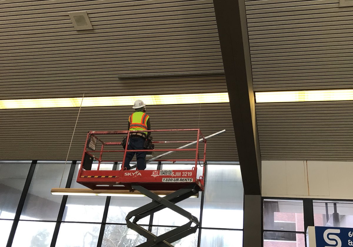 LNKairport's tweet photo. Some #LNKNext Terminal Project update photos. Current work is being done on the north end of the terminal, rental cars have been relocated and temporary walls are being put up.
#FlyLNK #TerminalProject https://t.co/yOoV8VsgRk