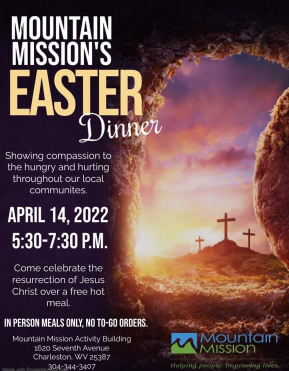 MtMissionInc's tweet photo. Our Mountain Mission Easter dinner for the hungry and hurting throughout our local communities is tonight from 5:30 to 7:30 at our Activities Building, located at 1620 7th Ave. near Patrick St. If you know of anyone who is struggling and in need of a free hot meal, please share. https://t.co/GtjcmvVCHt