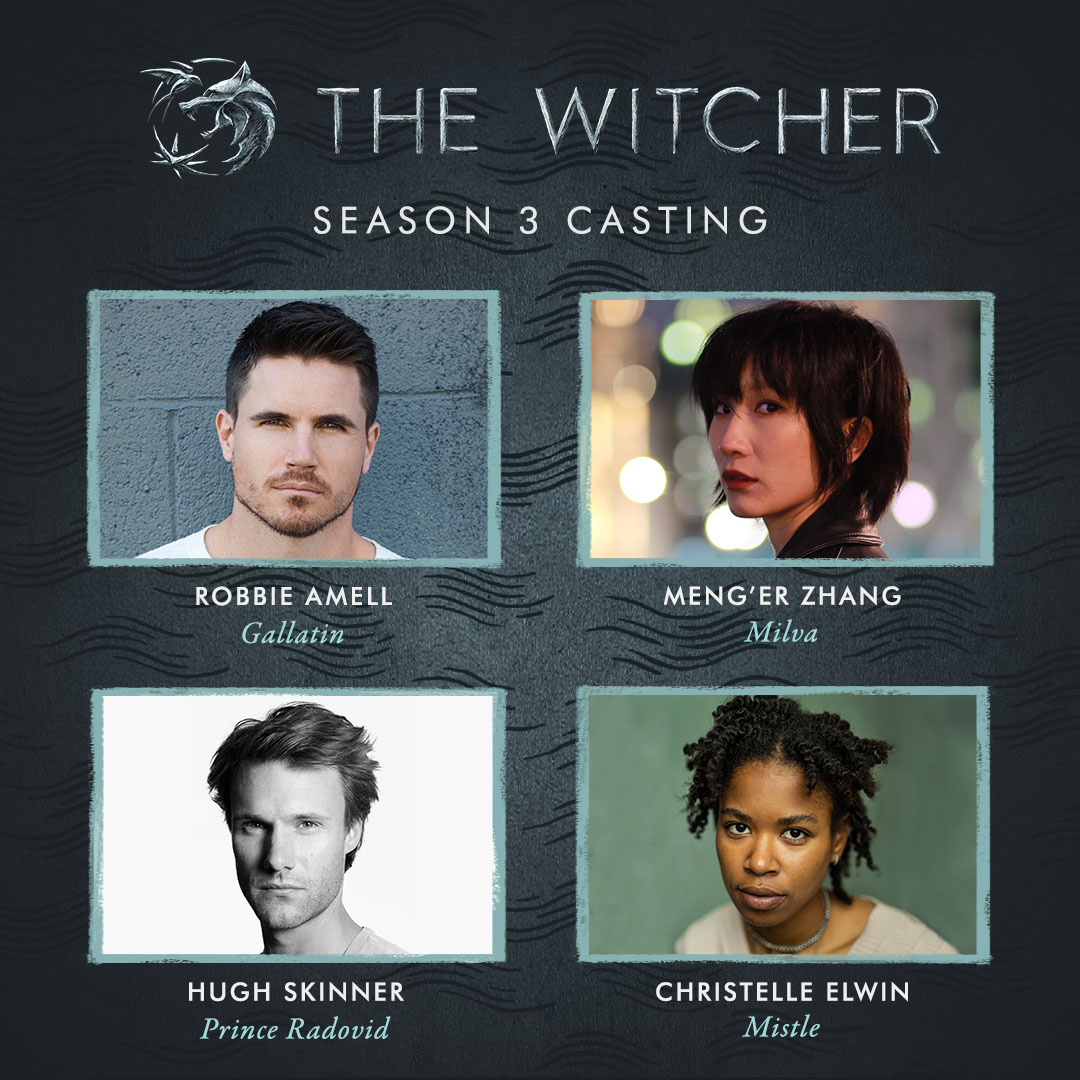 Welcome to the Continent! We’re thrilled to introduce our new cast of royals, warriors, and outlaws making their debut in #TheWitcher Season 3.