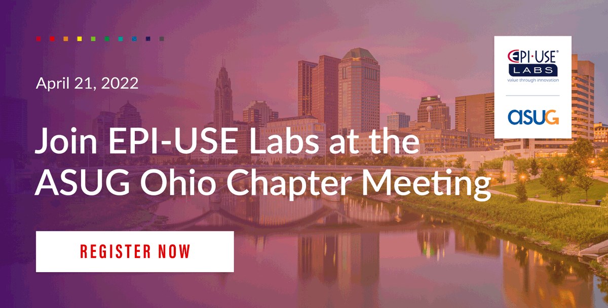EPIUSELabs's tweet photo. Only one week away from the Ohio #ASUG Chapter Meeting on Thursday, April 21st. Don’t miss this chance to share your stories about #SAP and to hear from other SAP peers about their experiences and tips. Register now! #ASUGOhio https://t.co/p4RzP039Uq https://t.co/0Y5DdmoD4W