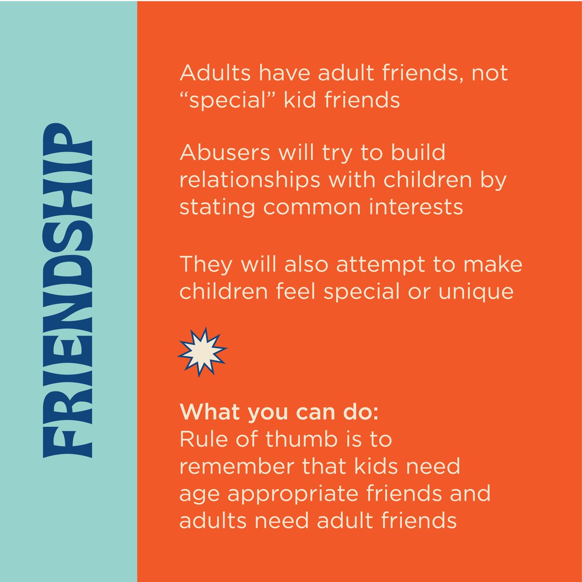 RS2L_'s tweet photo. Traffickers and abusers will use these and other tactics  to #groom children. https://t.co/IXoMWWNjiE
