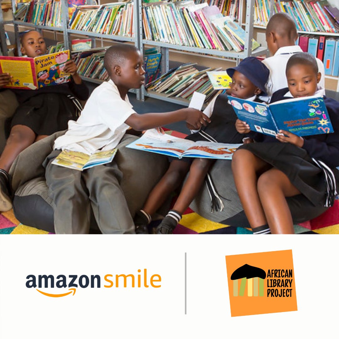 AfricanLibraryP's tweet photo. Supporting our cause is simple when you shop @AmazonSmile. Each time you shop at https://t.co/C5HP6mXJSD, Amazon will make a donation to African Library Project. To get started, visit: https://t.co/AW9wArq4un.
#bookbybook #literacymatters #waystogive #supportwhileyoushop https://t.co/edeNRJ5EK0