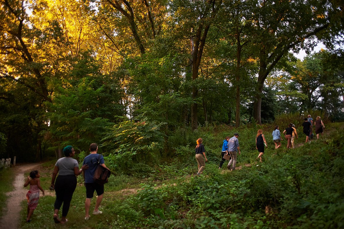 myphillypark's tweet photo. Philly’s trail system is growing! More trails mean more ways to enjoy the warm weather and a greener, healthier city. Thank you to @billy_penn for highlighting the work we’re doing on the Trolley Trail and Boxers’ Trail! Read more here: https://t.co/MCukfox13P https://t.co/SZRgogvYE2