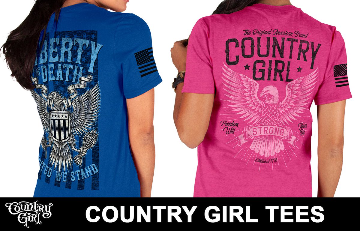 ShopCountryGirl's tweet photo. NEW Designs! Country Girl Tees
Free Gift Offer
Shop here: https://t.co/LsgO7oKZYA https://t.co/3IO3jltg7o