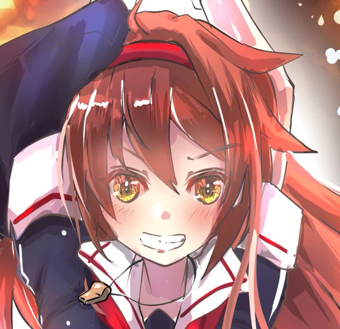 #顔だけで50リツイート来たら強者 
いちばんとまんなかとすえっこたち
#艦これ #白露型 