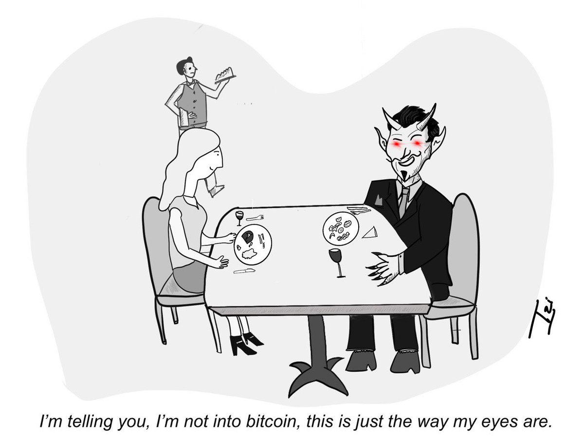 My respects to #btc bulls. 

#memecoin #cartoon #memes