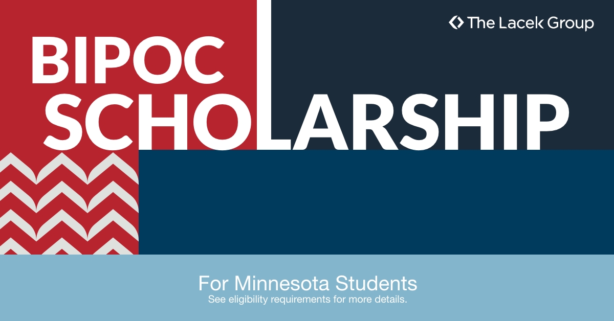 TheLacekGroup's tweet photo. We're in the final countdown to the submission deadline (4/15) for this year's #BIPOC scholarship program. We're awarding two $5000 scholarships, one to a #MN high school senior and to one MN college student. Learn more: https://t.co/fDpKH6bzSm

#DEI #scholarship #education https://t.co/zkx5COlhB8