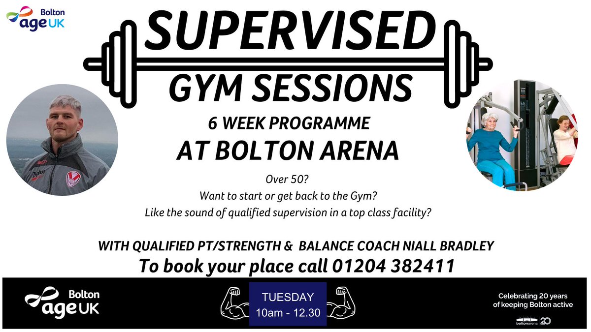 JUST 4 PLACES LEFT ON NIALL'S SUPERVISED GYM! STARTS ON APRIL 26TH