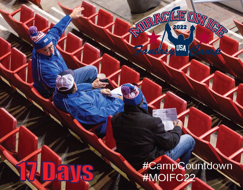 1980hockeycamp's tweet photo. It's #17 Jack O'Callahan day on the #CampCountdown!
Unfortuntely, OC won't be playing or attending this year but sends is best to all of you campers! 🏒🥅🚨
#MOIFC22 #17togo #MiracleOnIce #80MiracleTeam #80Gold https://t.co/zzZu3WG4Ps