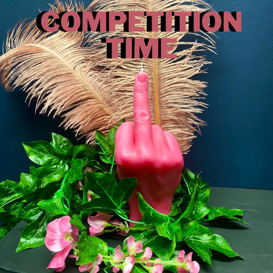 Over on our Instagram page is the chance to win the fcuk candle hand. 

All you need to do is follow us @rockit_home &amp; follow the instructions in the caption. U.K. entries only xx