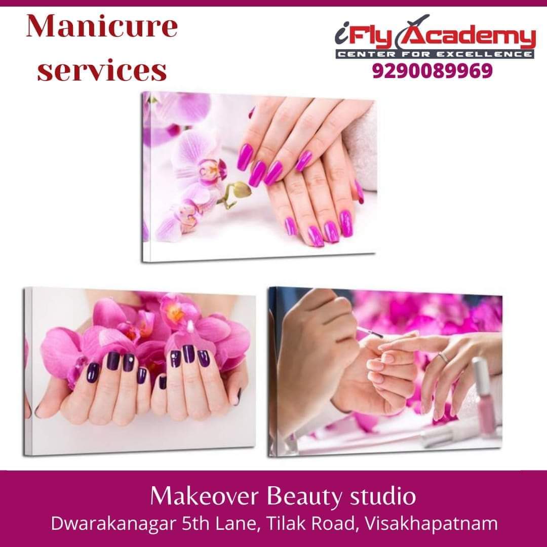 I_Fly_Academy's tweet photo. For Manicure services contact us :  9290089969
.
.
#iflyacademy #vizag#beauty #design #makeup #pedicure #manicure# https://t.co/m4aSK4EvWX