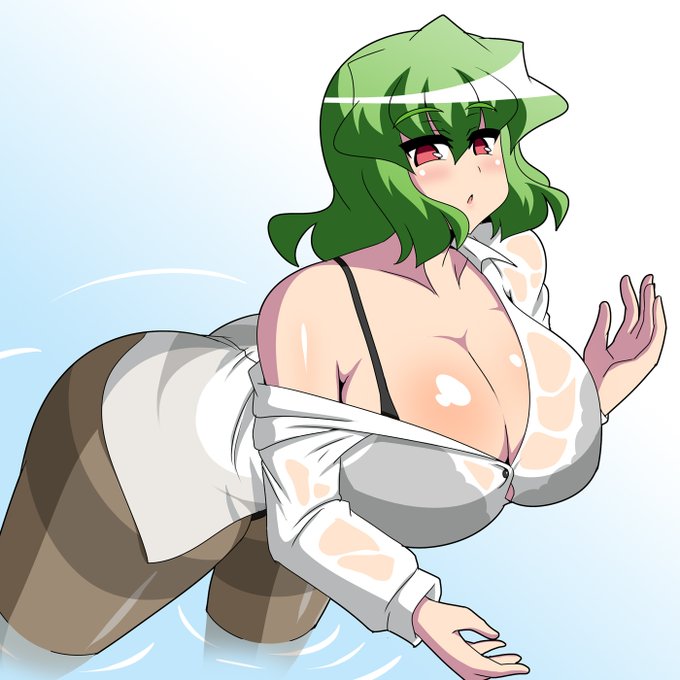 幽香さんは黒下着。 