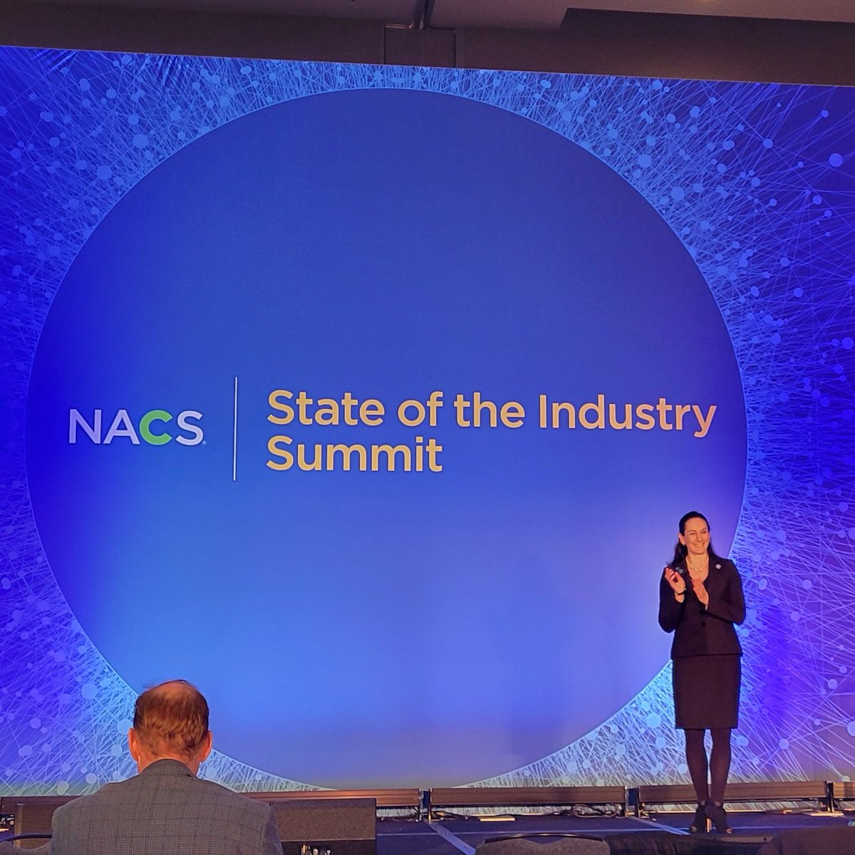 iseeinnovation's tweet photo. One of our very favorites in the industry breaking down the data on NACS' largest region, the Northeast. Well done Lisa Dell Alba! #NACS #SOISummit https://t.co/lB5VNkud0a