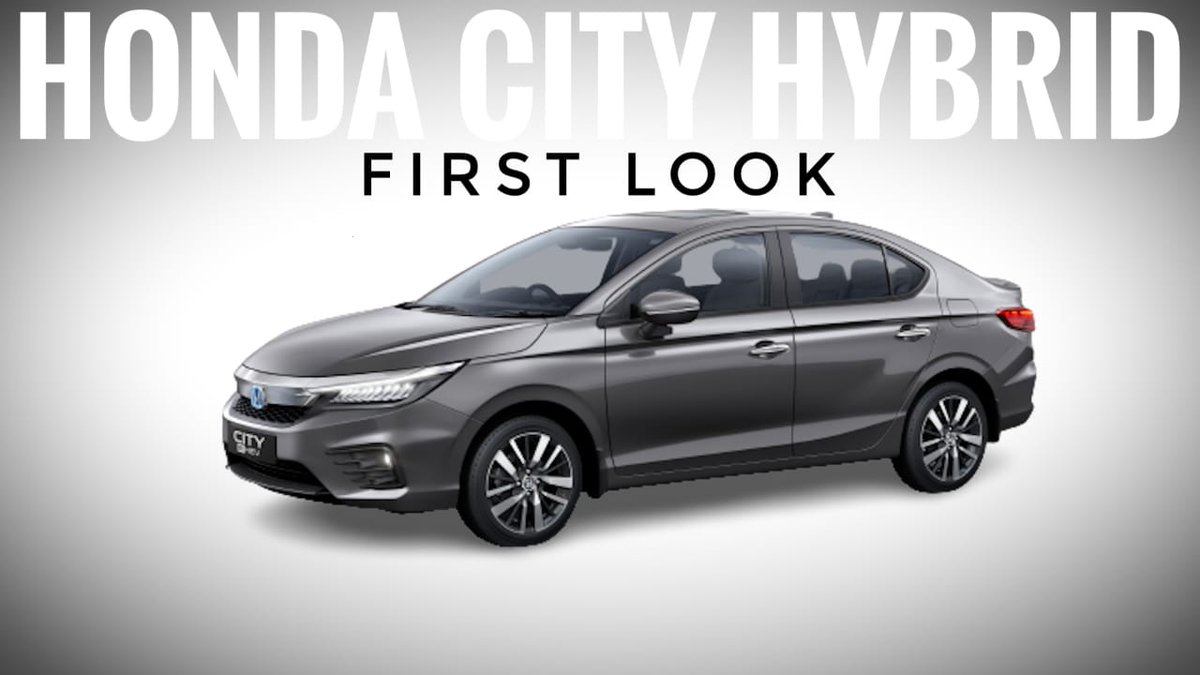 Ht Auto Hondacarindia Has Unveiled The Hybrid Version Of The City Mid Size Sedan The Pure Hybrid Model In Its Segment The Honda City E Hev Boasts Of A Mileage Of Around