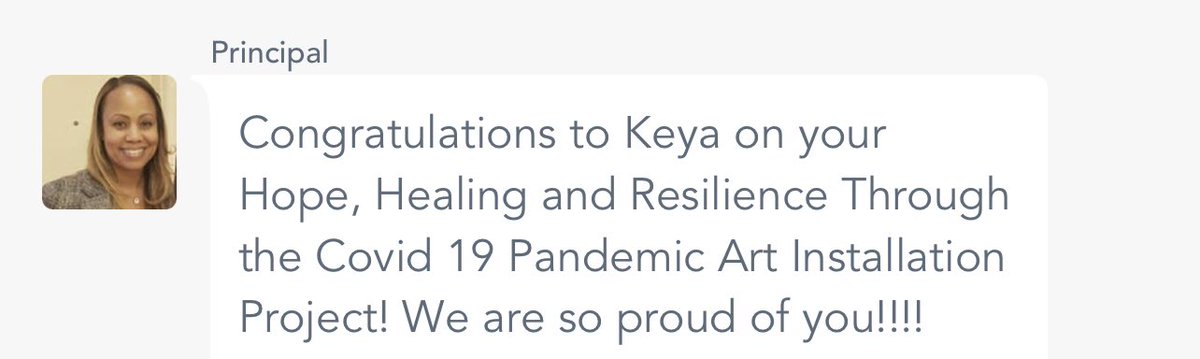 RaviMaharajh's tweet photo. Beautiful Keya submitted a poster for Hope, Healing and Resiliency during Covid Art Installation Project and was honored! Love her so much and so proud ππ½β€οΈππ¨ππΌ #sheglows #keyasdad #keya #prouddad https://t.co/hpUwVw7iQc