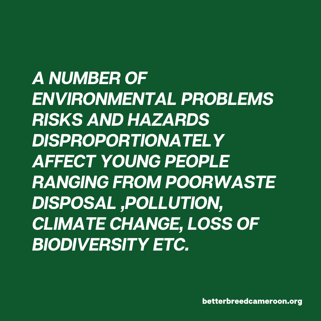 BetterBreedCMR's tweet photo. This month on Thematic Thursdays, we will be looking at youths and the environment.
Today's content is brought to you by ICENEDEV, a resource - based organization that works with consultants and volunteers to address key environmental issues.
#betterbreedcameroon #icenecdev https://t.co/0ztPpSZX6B
