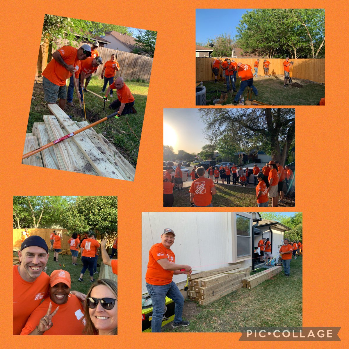 The sun is shining for D220’s Spring Into Service event! Great day of giving back in San Antonio!! Thank you Adam & Kristine for coming out to support! #PowerOfTheGulf