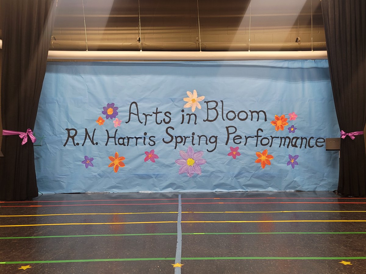 ACTUALIZAR <a href="/RNHarrisElem/">R. N. Harris</a> Familias:
Artes en Flor: RN Concierto de primavera de Harris se cargará en el sitio web de nuestra escuela y se compartirá a través de Class Dojo para verlo después de la presentación a las 11 am.