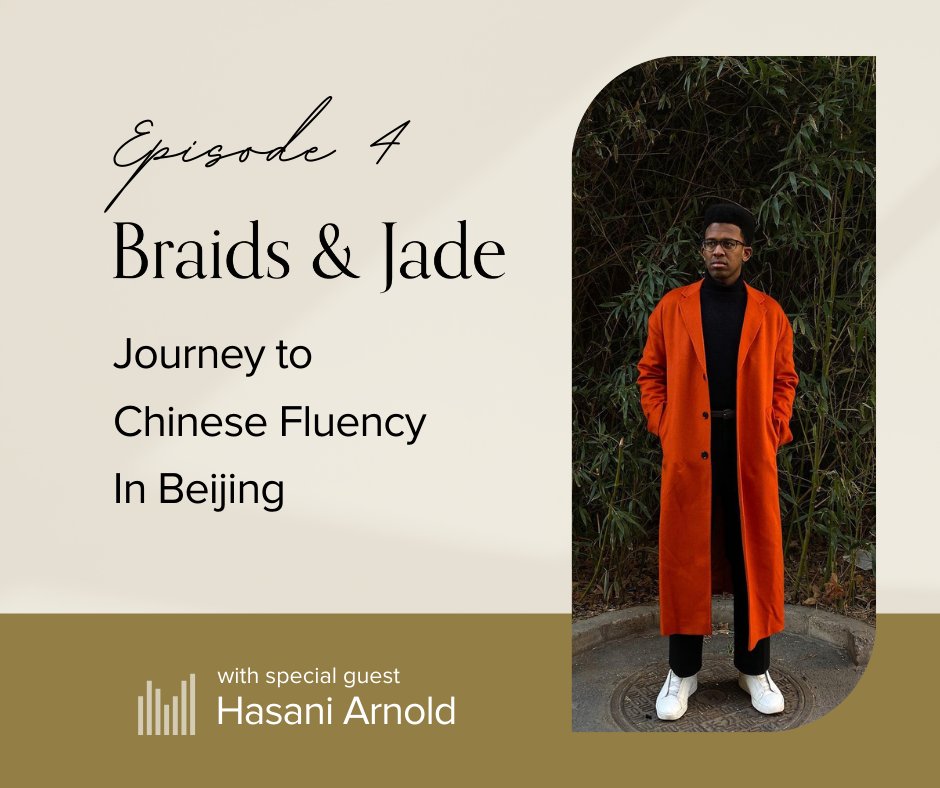 _BraidsandJade's tweet photo. And we’re back this week - this time in Beijing with the incredibly gifted #HasaniArnold, a @schwarzmanorg scholar living in Beijing. 

Listen to the episode here: https://t.co/ei5eFHqXtN #BraidsAndJade #BlackInChina #podsincolor https://t.co/Q1GWhoEA6N
