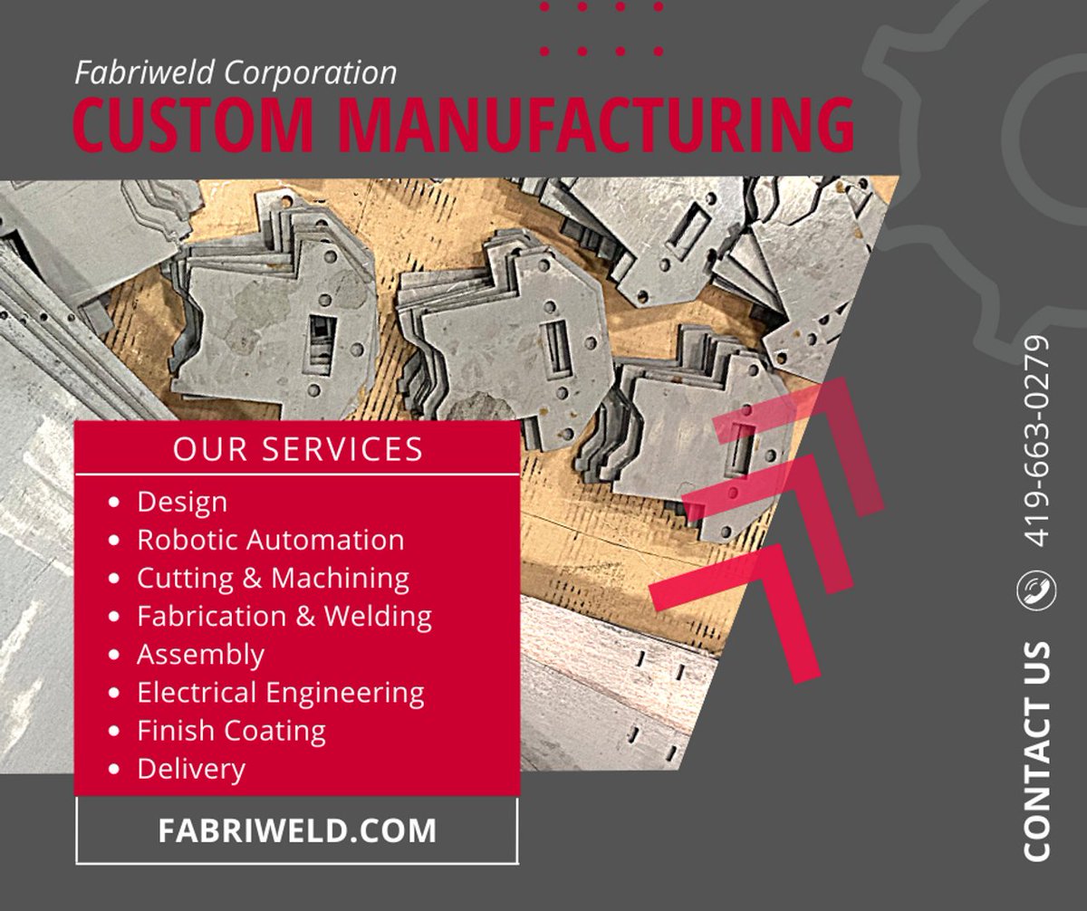 FabriweldTN's tweet photo. From initial design to custom installation, our fabricators are leading experts in the field of drum and press fabrications and metal construction. Discover ALL our services at https://t.co/93DEhrRljd https://t.co/n9kx5EVdir