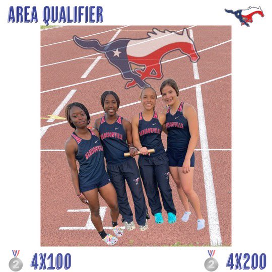 Congratulations to Bre’Anda Moffett/Chantell Davis/Kayla Dickey/Lindsie Smith for getting 2nd place in the both Girls 4x100/4x200. @tarsha_06 <a href="/MCISDAthletics/">Madisonville Tx Athletics</a> <a href="/MadisonvilleMet/">Madisonville Meteor</a> <a href="/chantellmd04/">Chantell Davis ♡</a> #outworkthework