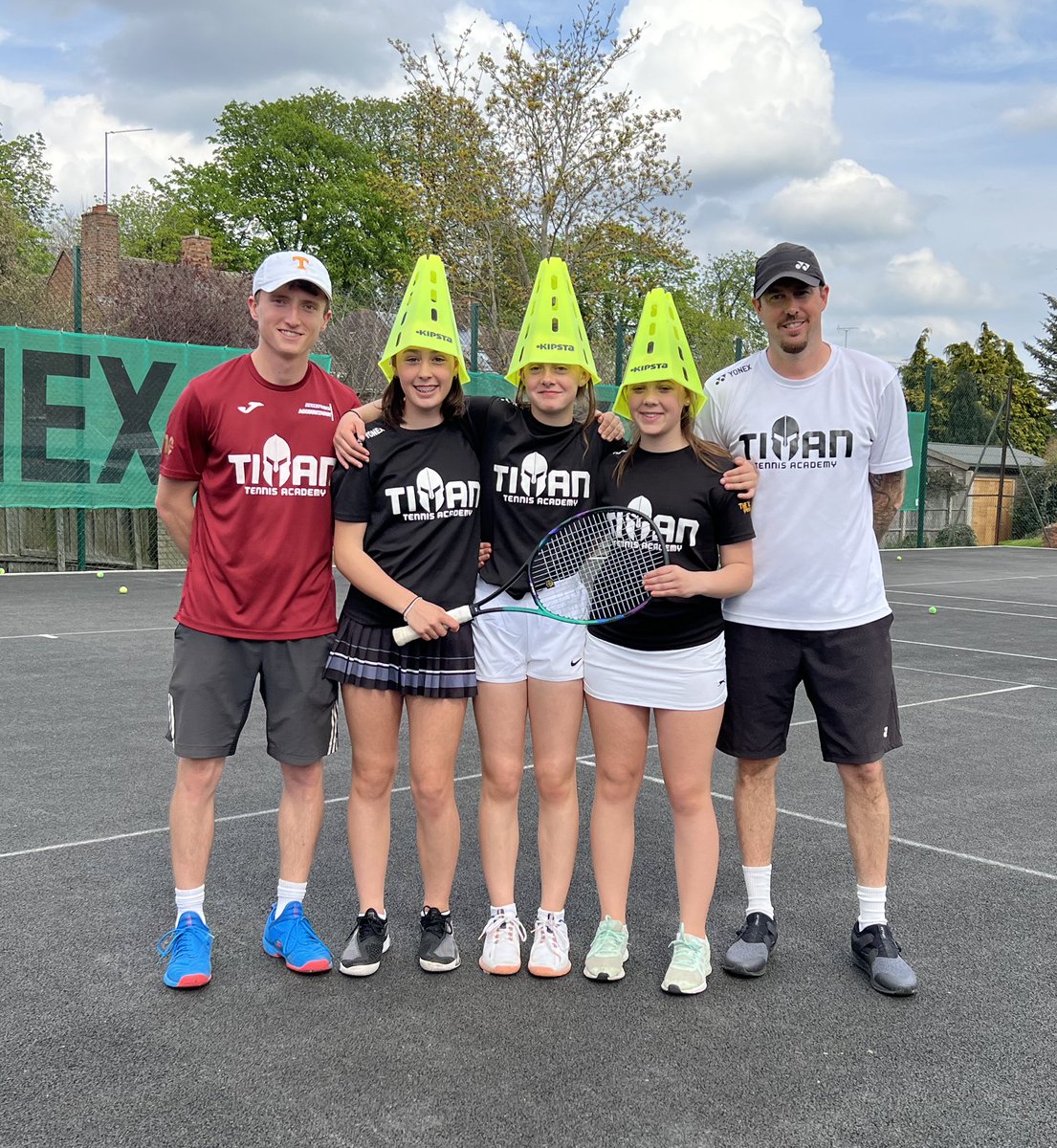 The team for today running camp, great effort and loads of energy, brilliant work guys 👏🏼🎾🙂