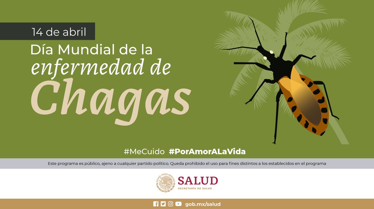 #ComunicadoSalud

México cuenta con medicamentos para el tratamiento integral de la #EnfermedadDeChagas 

➡️ bit.ly/3xopZbP