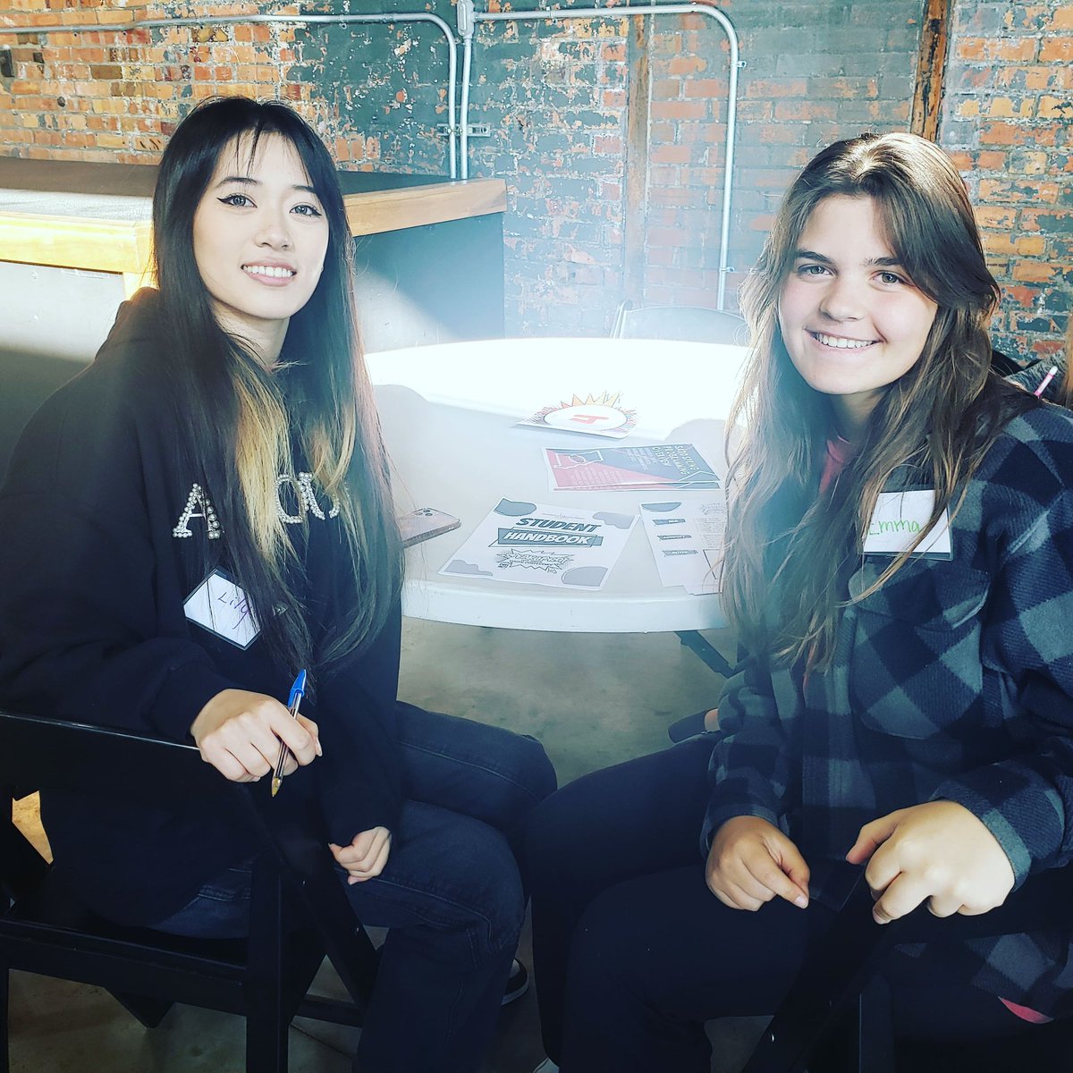 We're at #speakhard with <a href="/EurekaSadd/">Eureka SADD</a>! Beautiful day to get fired up about #drugprevention.