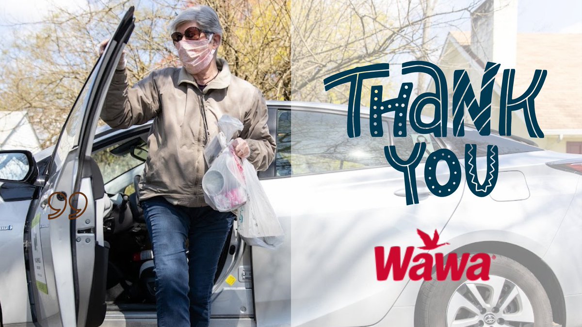 What a great way to help our incredible volunteers and during #nationalvolunteermonth! Thank you @Wawa!!! 