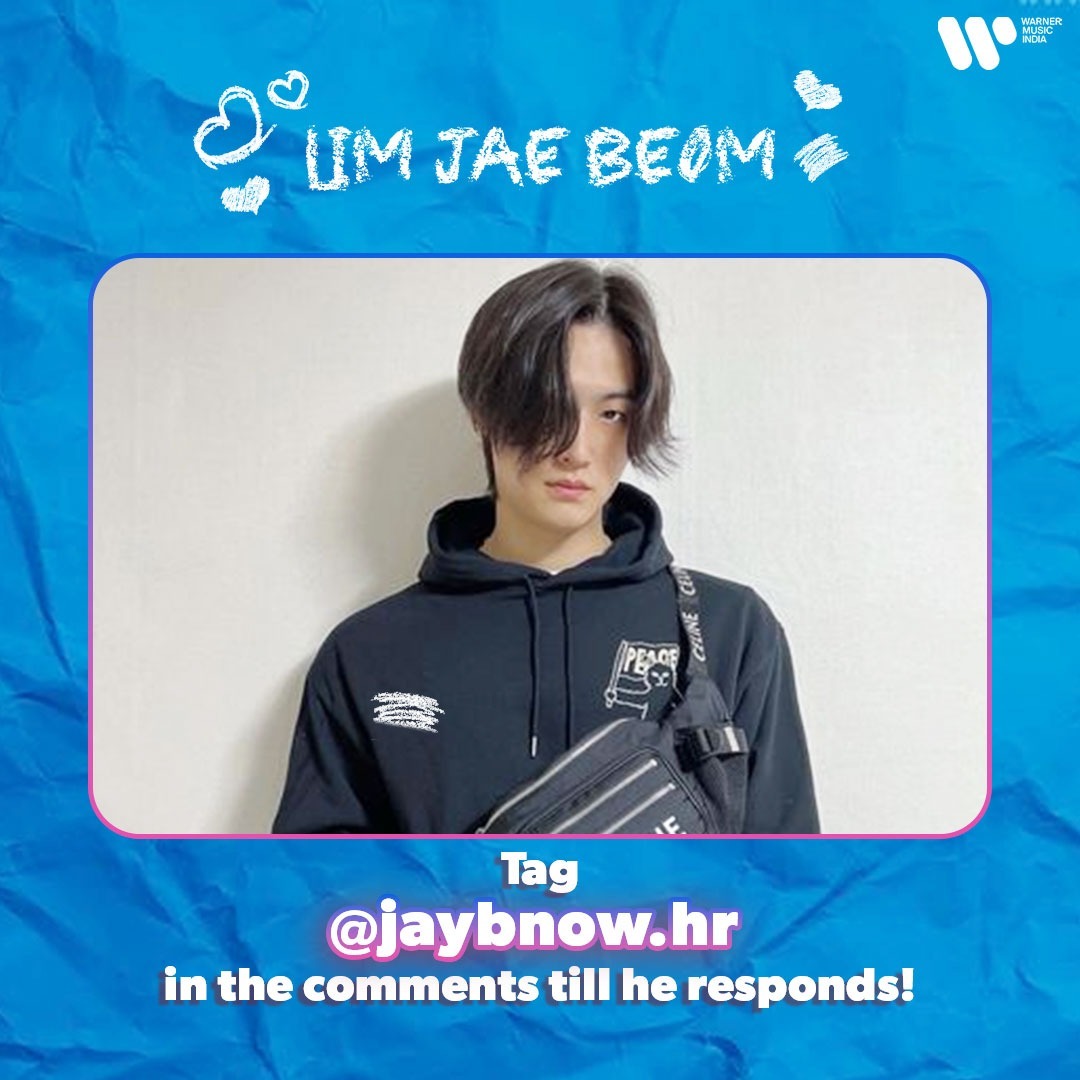 RT @WarnerMusicIN: Come on, let’s get tagging till #JayB responds!
@jaybnow_hr

#GetVibing #Kpop #GOT7 #JayB https://t.co/2SQBzyKDfX