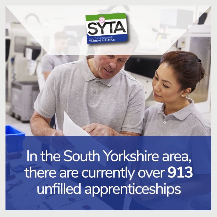 We've found that there are 913 apprenticeships in the South Yorkshire area that have received ZERO applications 🤯

What do you think the reasons behind this might be? Poor pay? The opportunities available aren't exciting? Or something else?

Discuss in the comments below! 💚💙