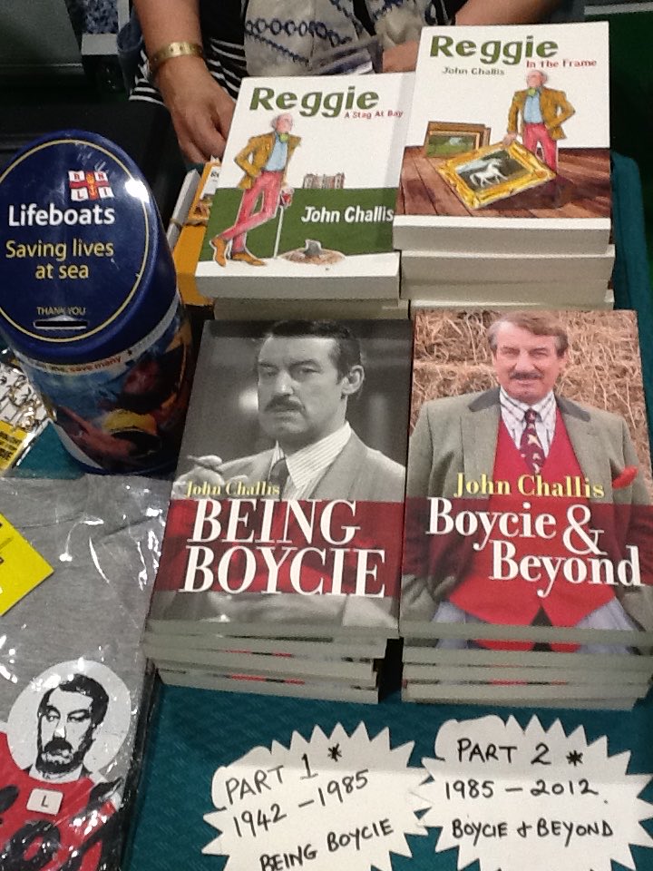 Help me out,would you?! If you order a copy of Being Boycie from wigmorebooks.com I’ll throw in Boycie and Beyond for free. Same with the Reggie books.#bogof Please RT