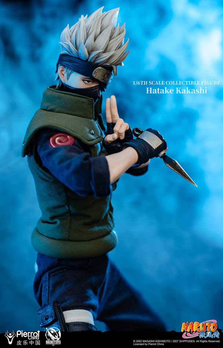 ROCKETTOYS 1/6 はたけカカシ ナルト 初回特典付 ROC-004 ROCKETTOYS 1/6 はたけカカシ ナルト 初回特典付 ROC-004 NARUTO 疾風